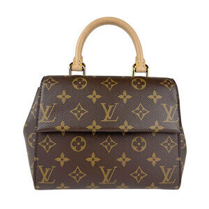Louis Vuitton Cluny Monogram Canvas Shoulder Bag Handbag Brown